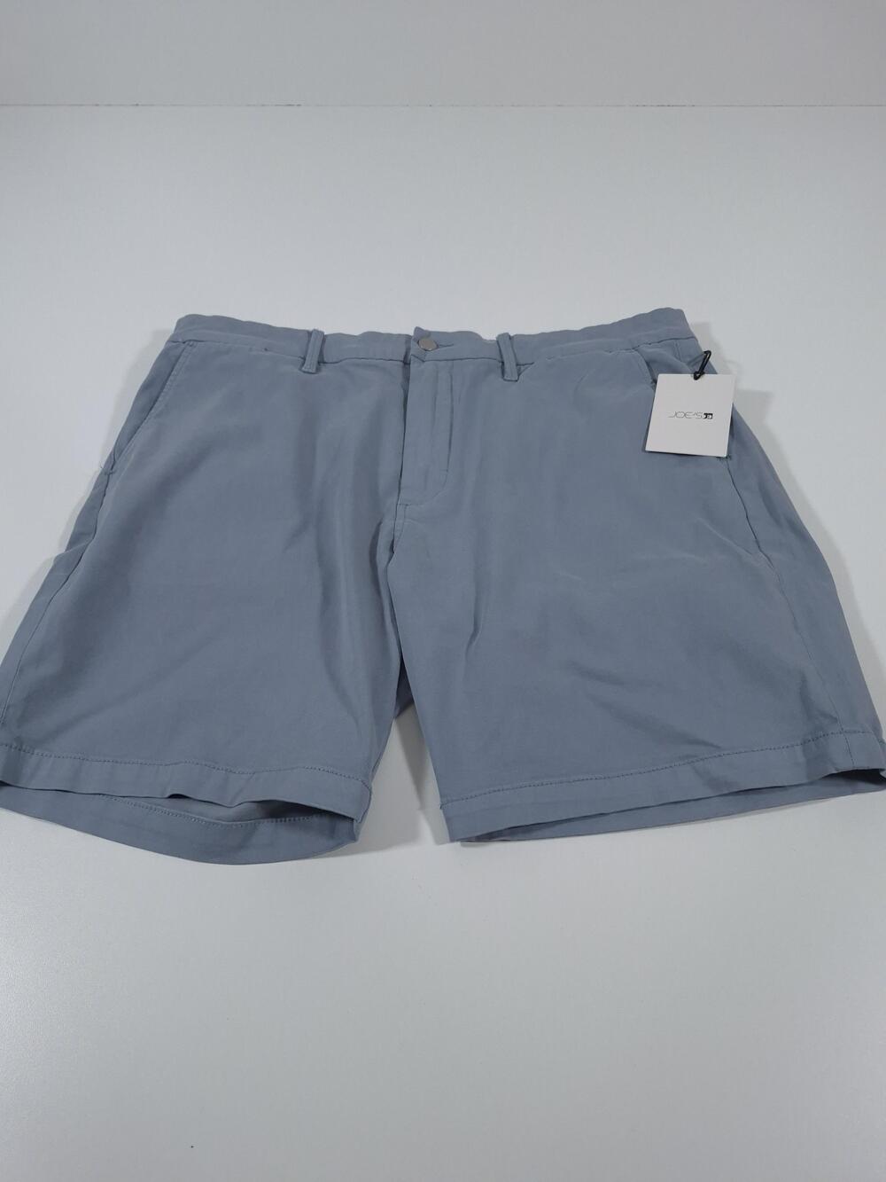 Joe's Jeans Palmer Shorts Mens 38 Blue Chino 9" Inseam Stretch Windward